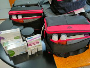 Παράδοση φαρμακευτικού και αναλώσιμου υλικού στην Ειδική Μονάδα Δασικών Επιχειρήσεων από τον Διοικητή της 6ης ΥΠΕ